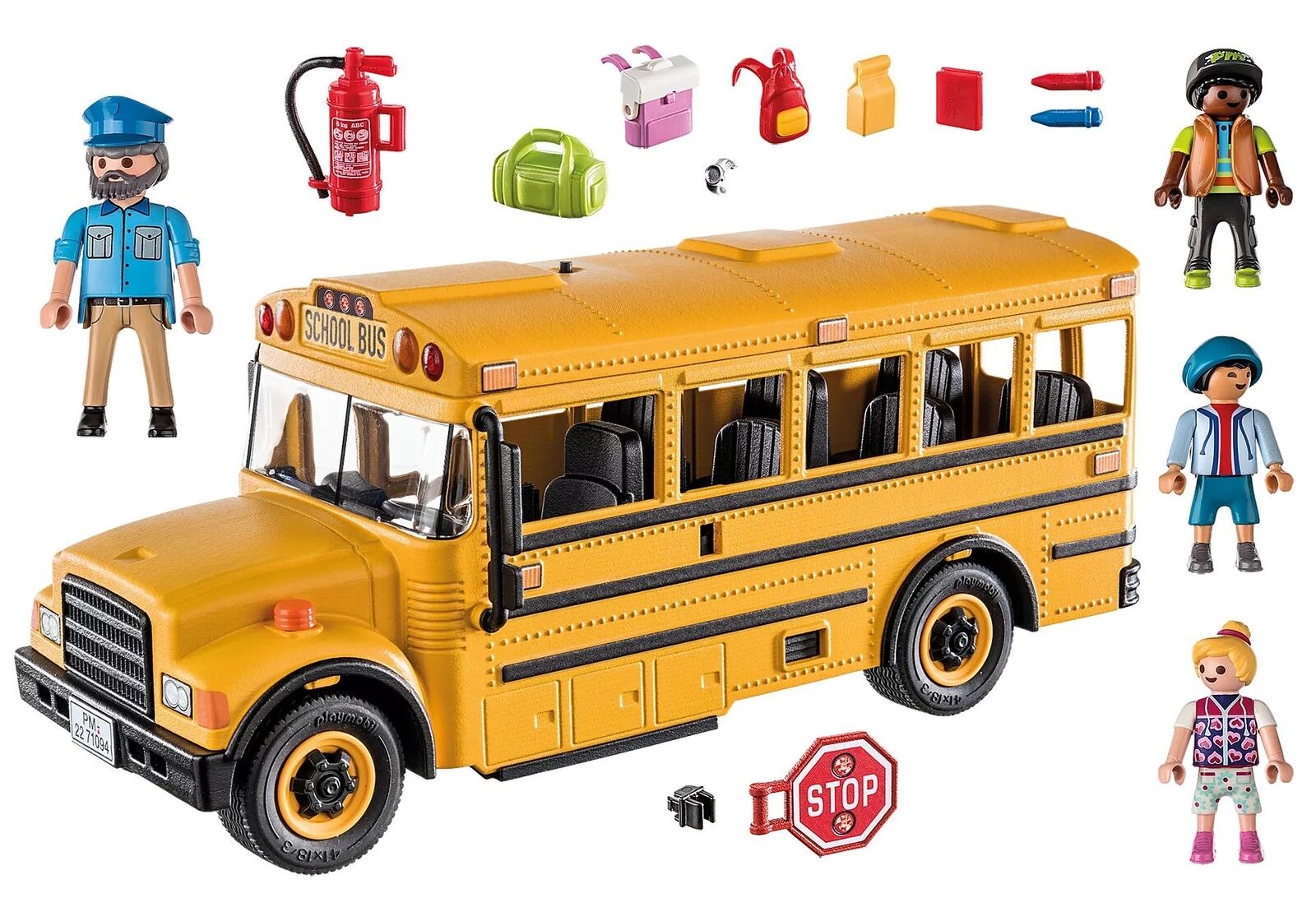 Set de joaca - City Life - Autobuz scolar Us | Playmobil - 2 | YEO