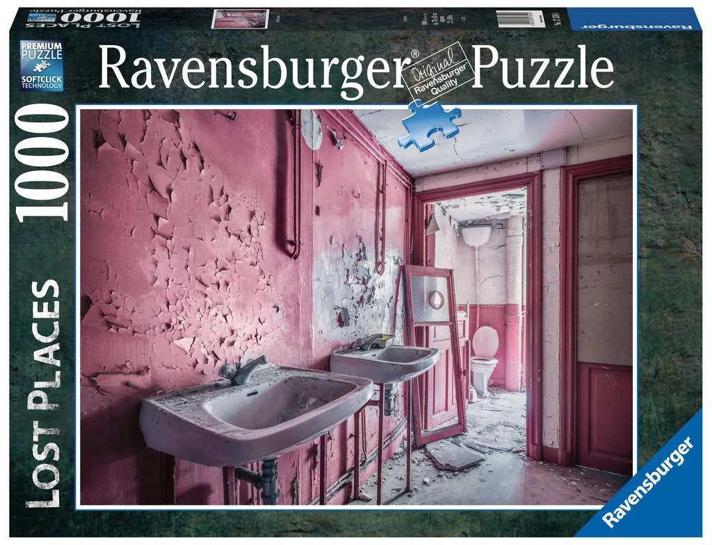 Puzzle clasic - Baie roz parasita - 1000 piese | Ravensburger