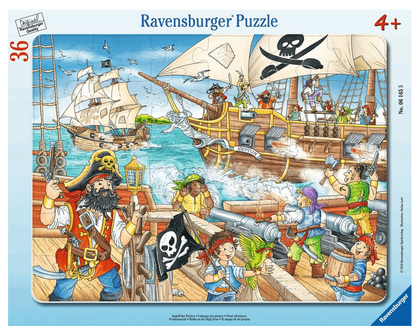 Puzzle 36 piese - Pirates | Ravensburger image5