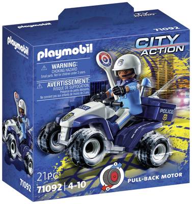 Set de joaca - City Action - Vehicul Pullback Politie | Playmobil