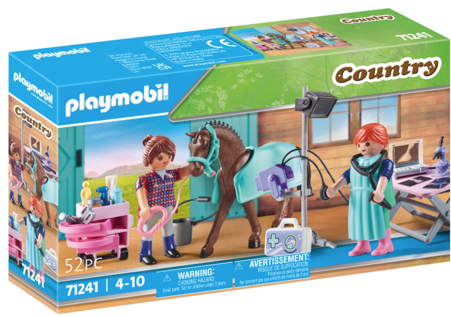 Set De Joaca - Country - Veterinar Pentru Caluti | Playmobil