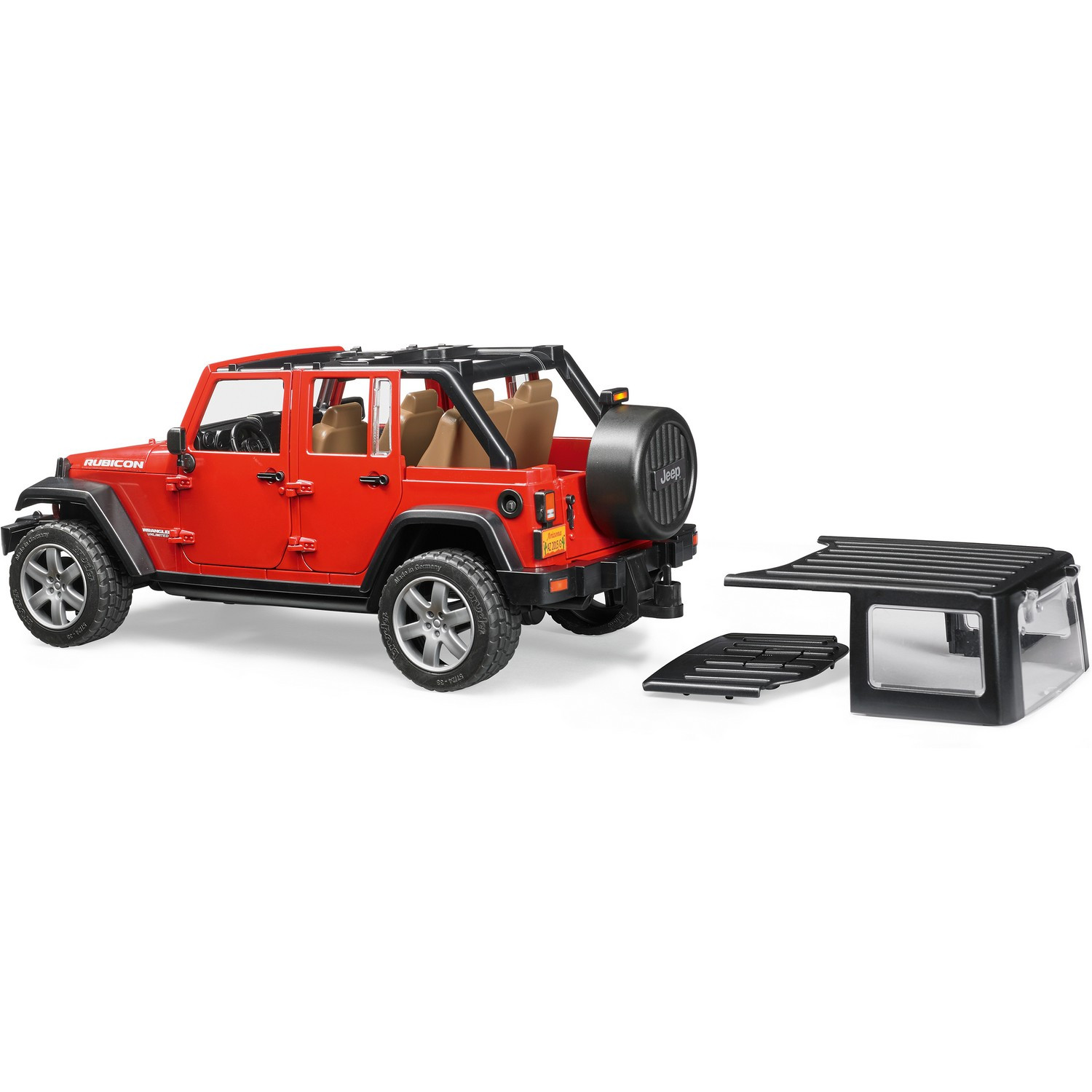 Masina - Jeep Wrangler Unlimited Rubicon | Bruder - 3