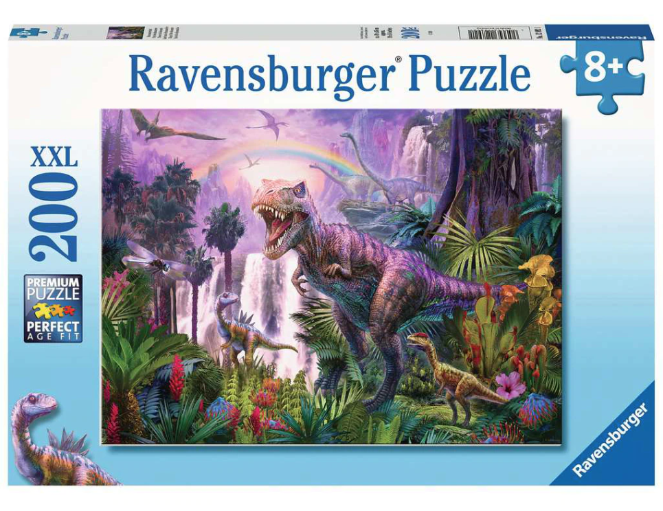 Puzzle 200 piese - XXL - King of the Dinosaurs | Ravensburger