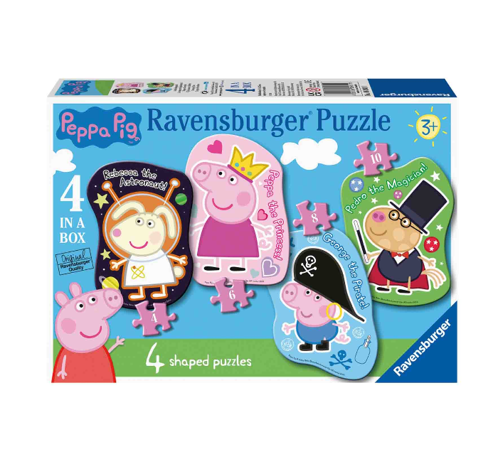 Set 4 puzzle - Peppa Pig - 28 piese | Ravensburger - 4 | YEO