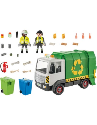 Set de joaca - City Life - Camion de reciclare cu accesorii | Playmobil - 1 | YEO