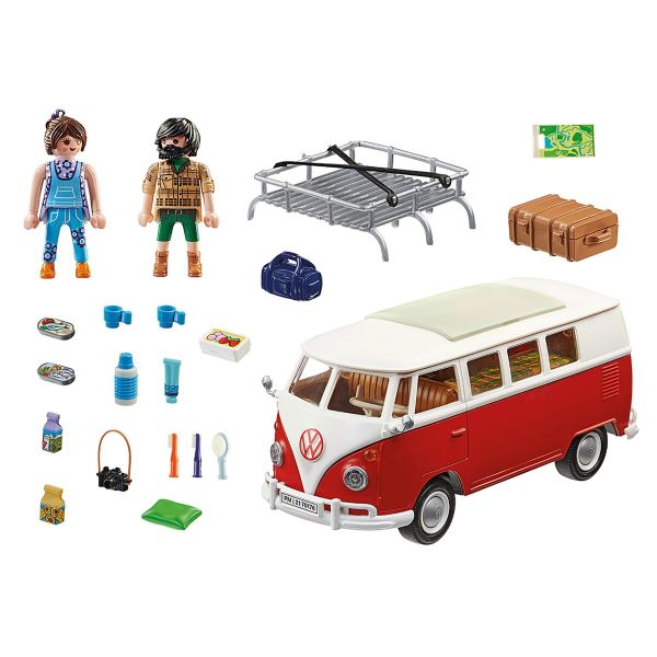 Set de joaca  - Volkswagen T1 - Duba camping | Playmobil