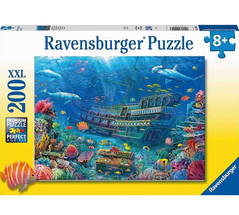 Puzzle clasic - Comoara subacvatica - 200 piese | Ravensburger