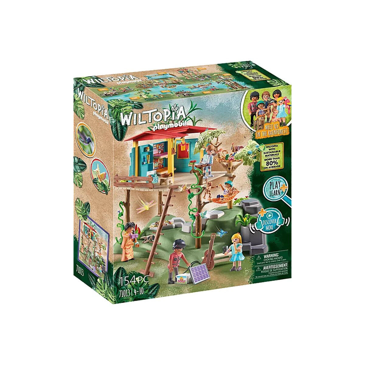 Set de joaca - Wiltopia - Casa din copac | Playmobil