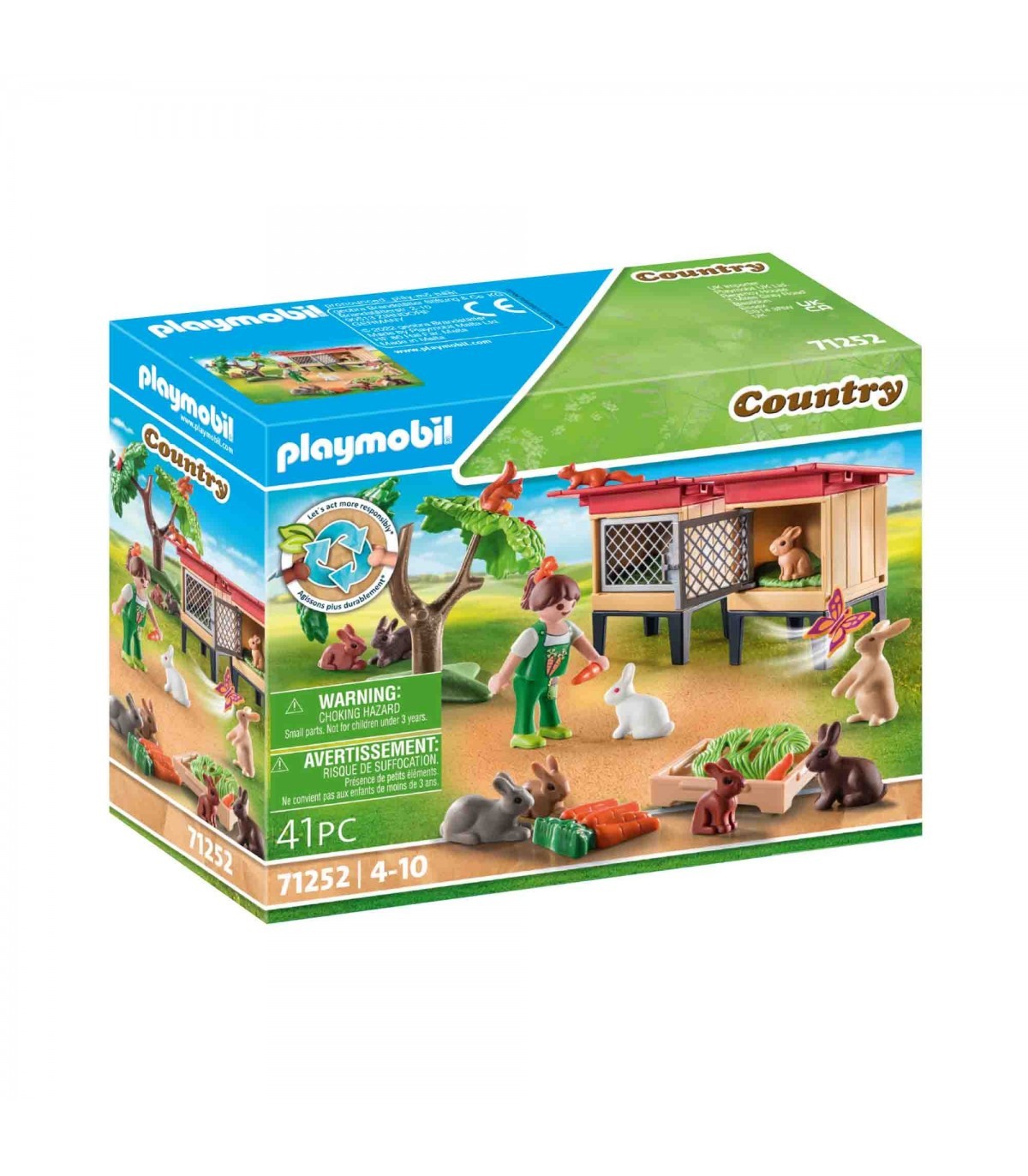 Set De Joaca - Country - Cusca Pentru Iepurasi | Playmobil
