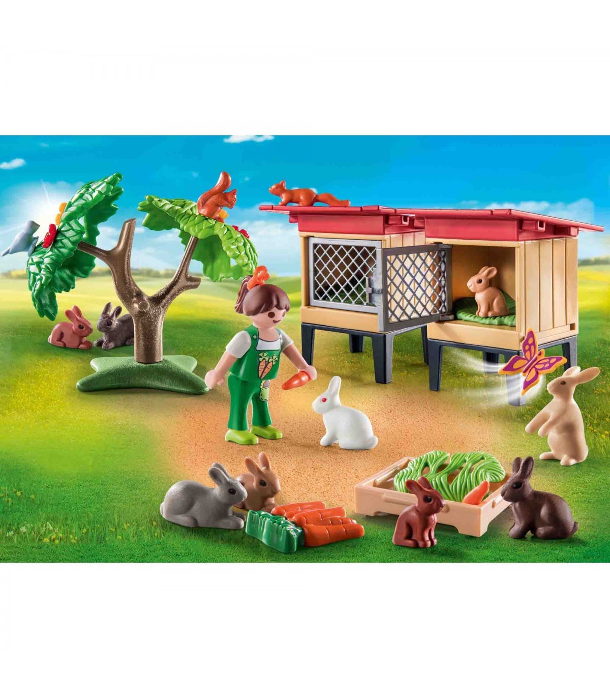 Set de joaca - Country - Cusca pentru iepurasi | Playmobil - 1 | YEO