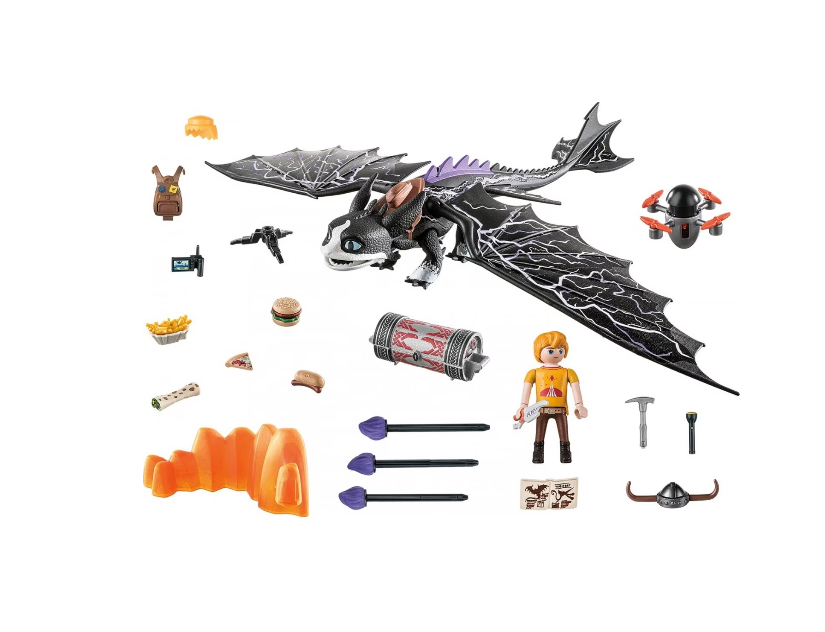 Set de joaca - Dragons - Thunder si Tom | Playmobil