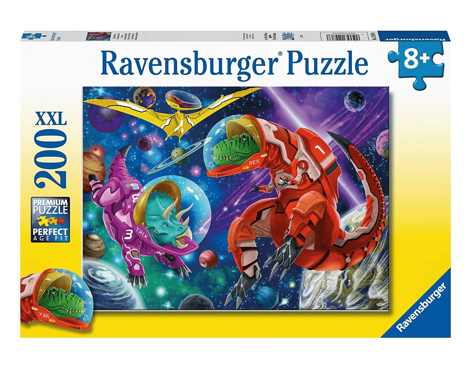 Puzzle 200 piese - XXL - Space Dinosaurs | Ravensburger