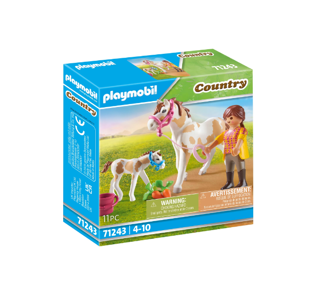 Set de joaca - Country - Cal cu manz | Playmobil - 2 | YEO