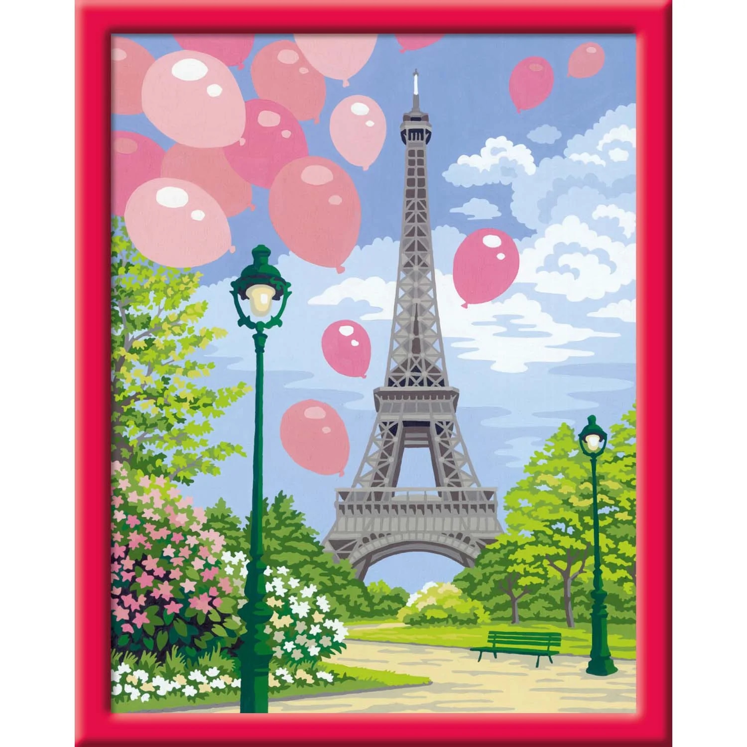 Set pictura pe numere - Creart - Paris | Ravensburger - 1 | YEO