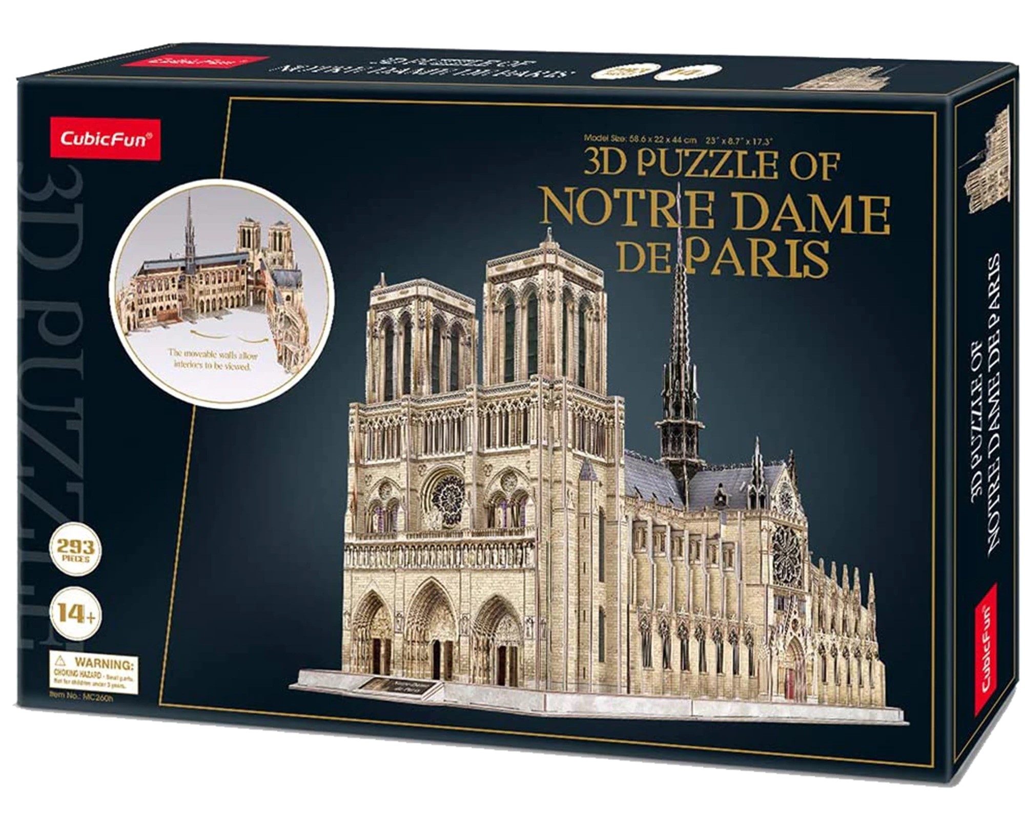 Puzzle 3D - Notre Dame | CubicFun