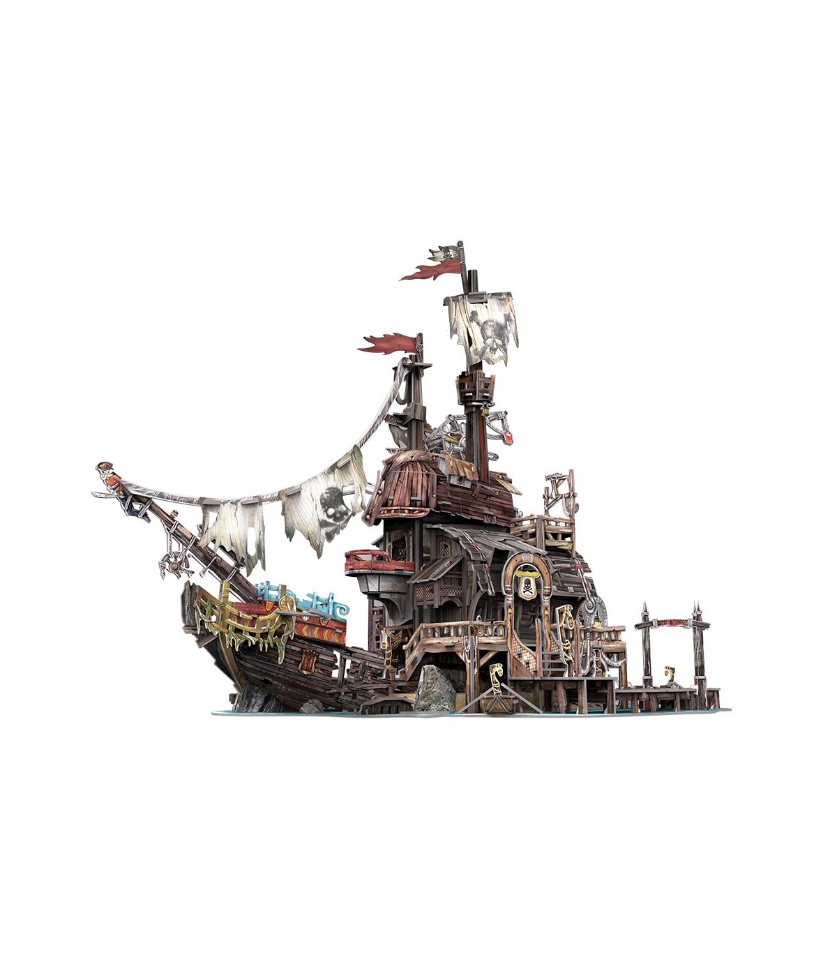 Puzzle 3D - Nava pirati | CubicFun - 2