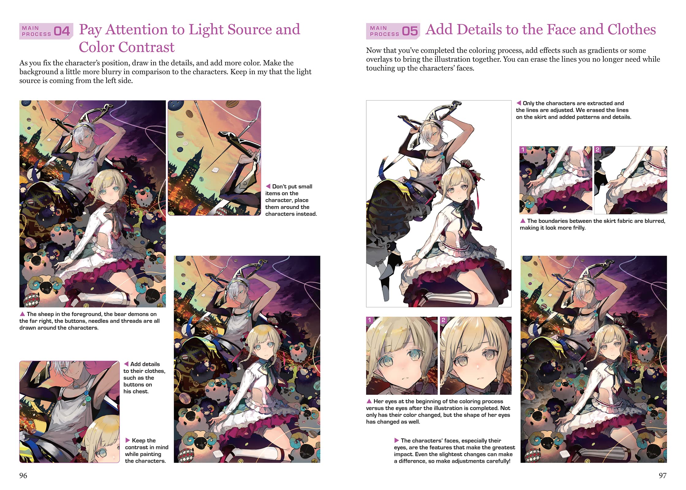 Manga & Anime Digital Illustration Guide | - 4 | YEO