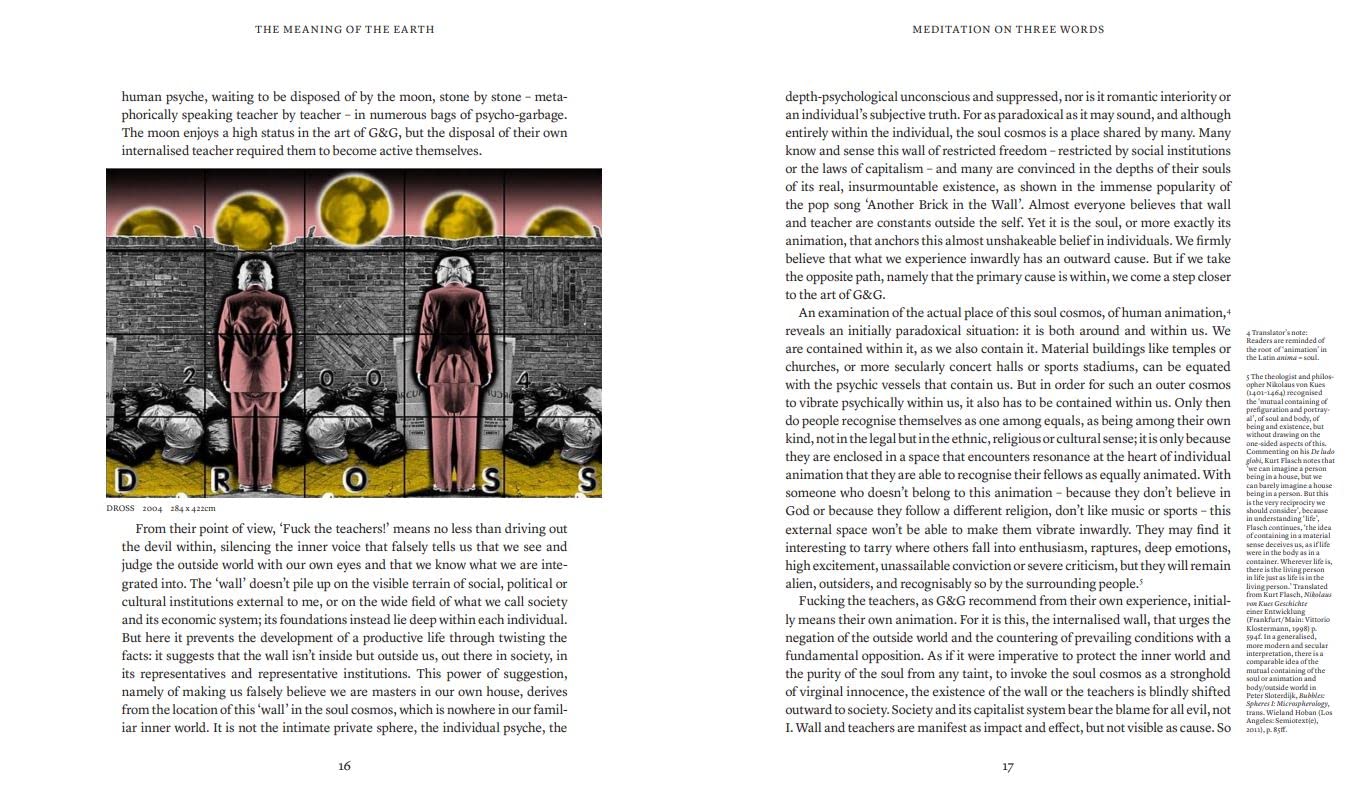 The Meaning of the Earth | Wolf Jahn, Gilbert & George - 3 | YEO