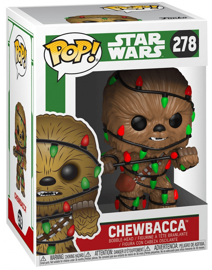 Figurina - Star Wars - Holiday Chewbacca with Lights | Funko - 1 | YEO