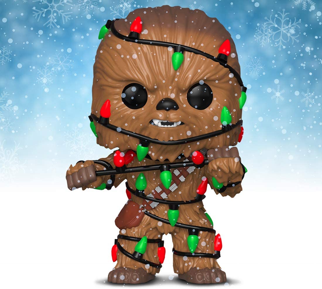 Figurina - Star Wars - Holiday Chewbacca with Lights | Funko