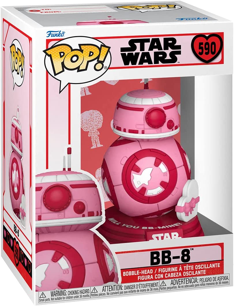 Figurina - Star Wars - Valentines - BB-8 | Funko - 1 | YEO