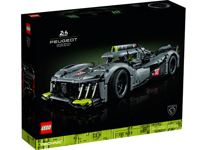 LEGO Technic - Peugeot 9x8 24H Le Mans Hybrid Hypercar (42156) | LEGO - 1 | YEO