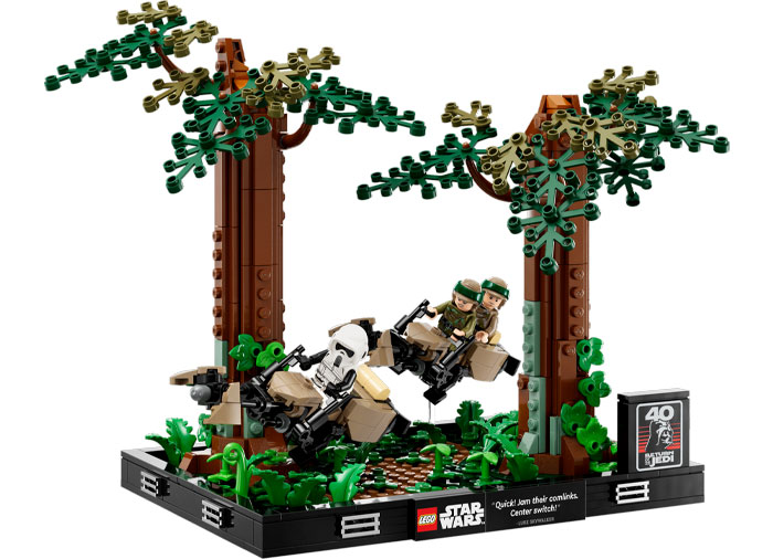 LEGO Star Wars (75353) - Endor Speeder Chase Diorama | LEGO - 3 | YEO