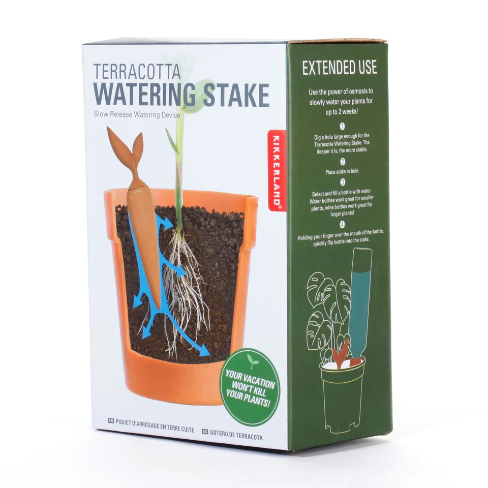 Stropitoare - Terracotta Watering Stake | Kikkerland - 1 | YEO