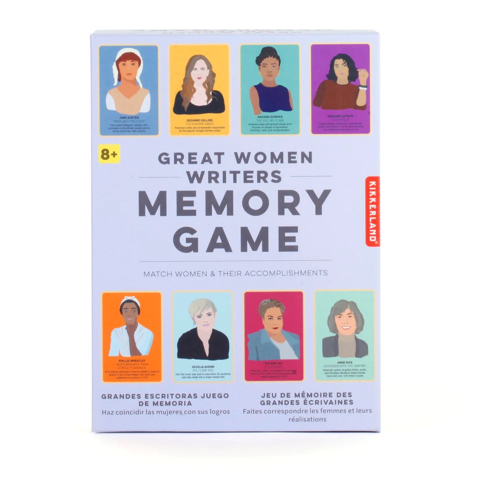 Joc - Great Women Writers Memory Game | Kikkerland - 3