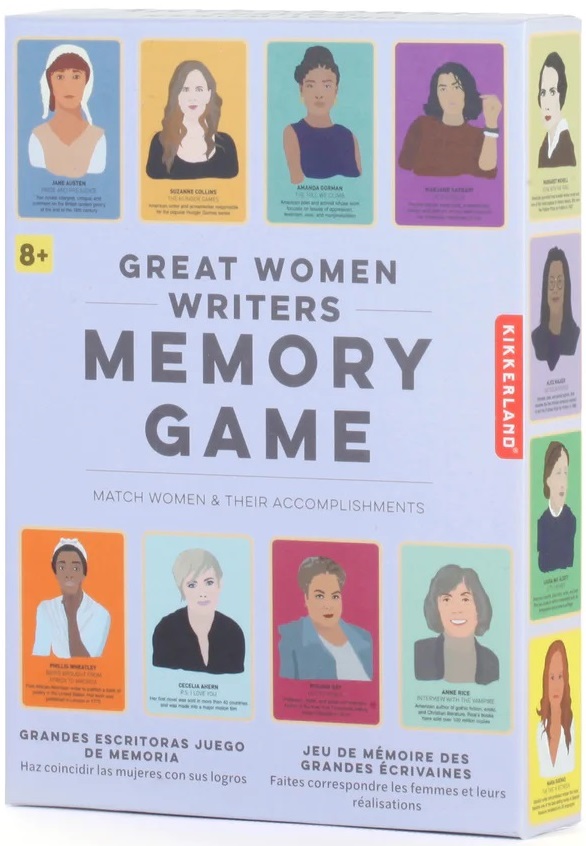 Joc - Great Women Writers Memory Game | Kikkerland