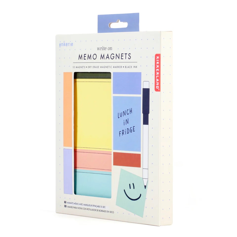 Set 10 magneti - Memo Magnets | Kikkerland