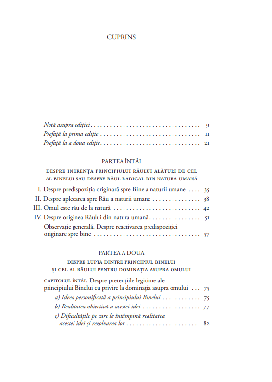 Religia in limitele ratiunii pure | Immanuel Kant