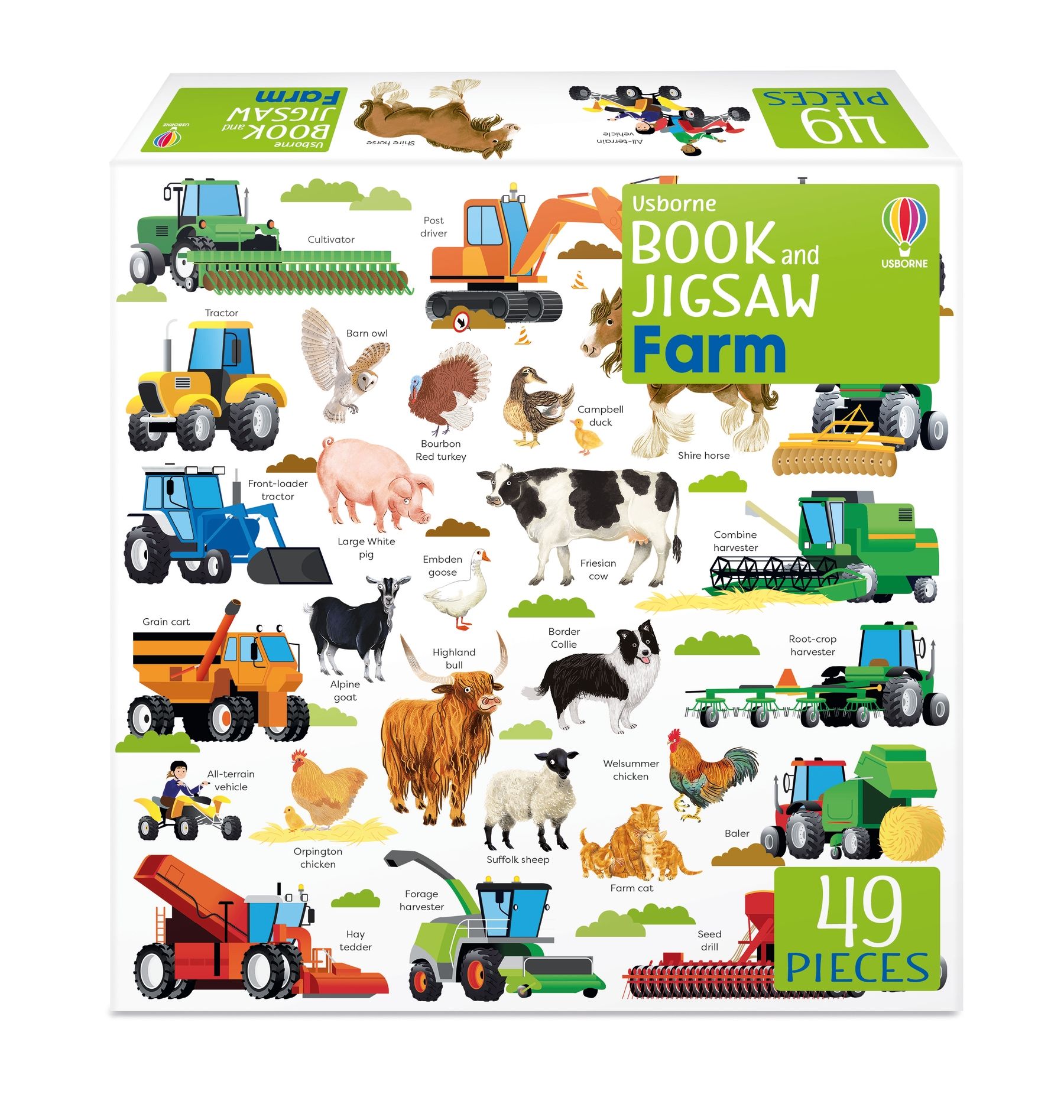 Usborne Book and Jigsaw Farm | Kate Nolan