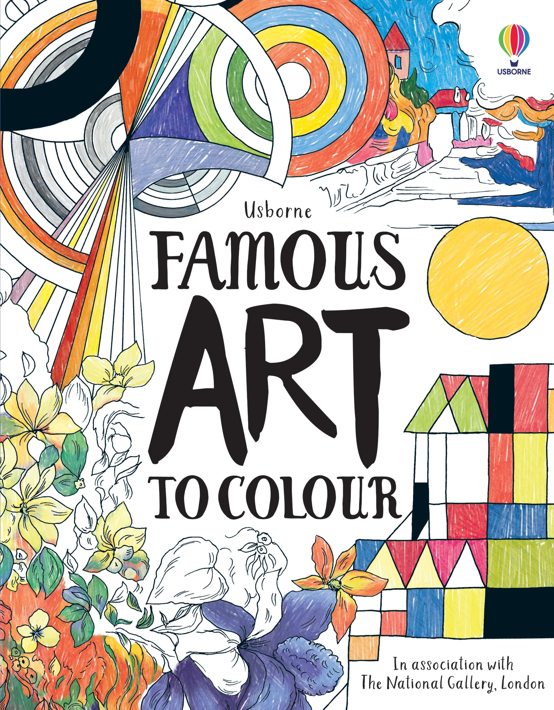 Famous art to colour | Susan Meredith