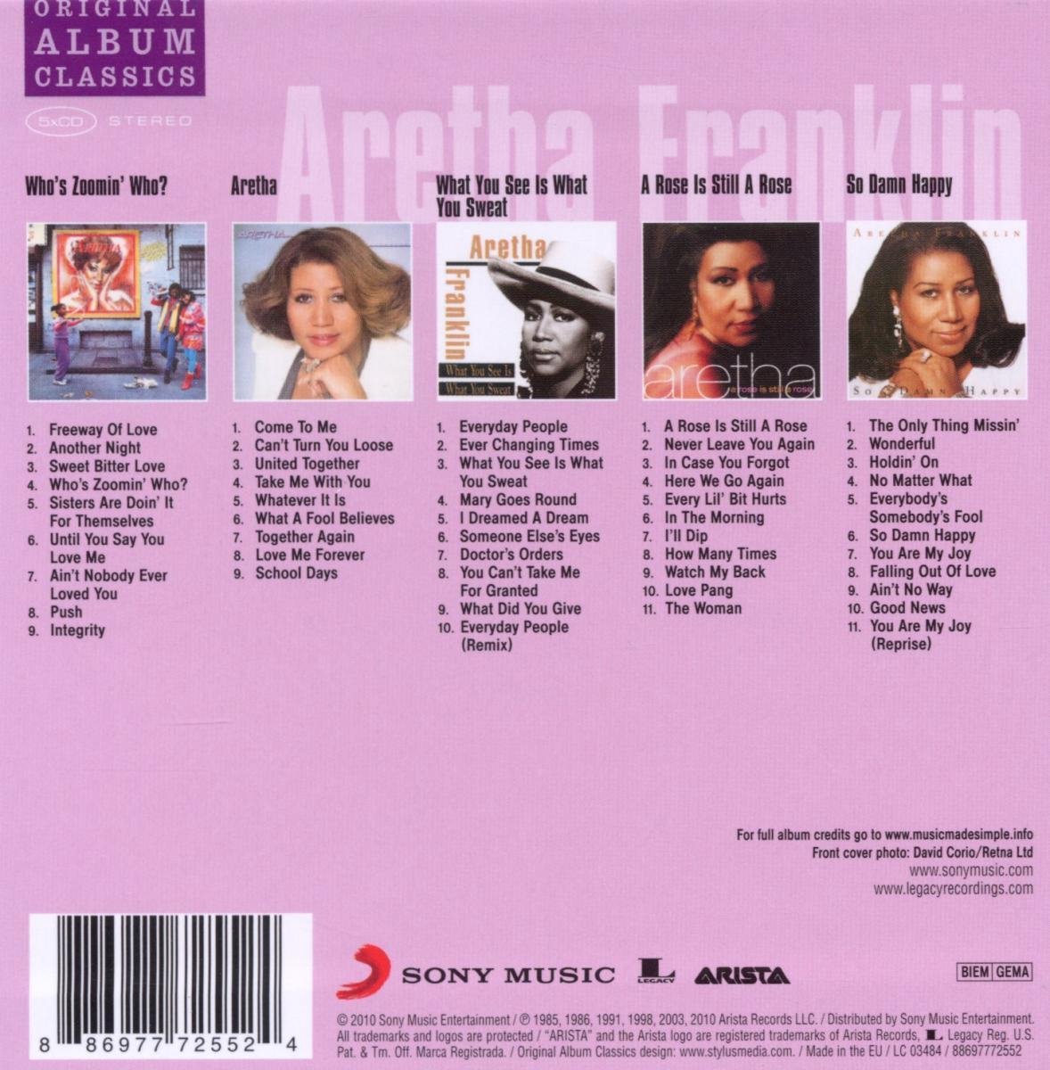 Aretha Franklin - Original Album Classics | Aretha Franklin