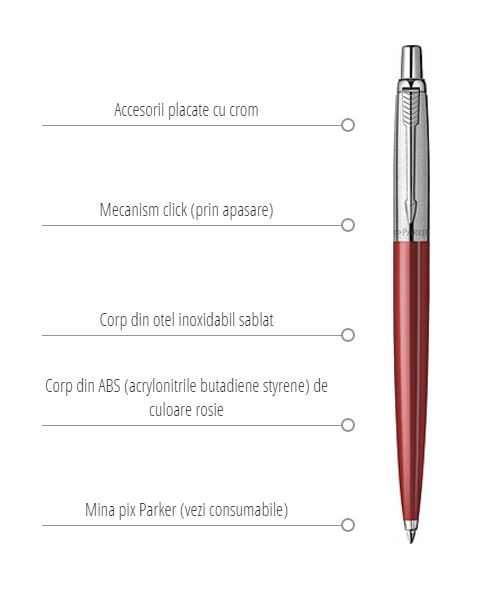 Parker Pix Jotter Special rosu | Parker - 1 | YEO