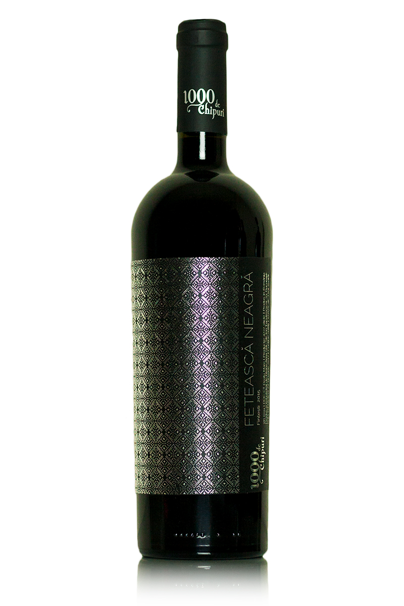 Vin rosu - 1000 de Chipuri / Feteasca Neagra, sec, 2015 | 1000 de chipuri