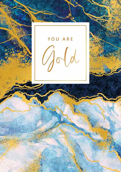 Felicitare - Gold Rush - You are Gold | Artige