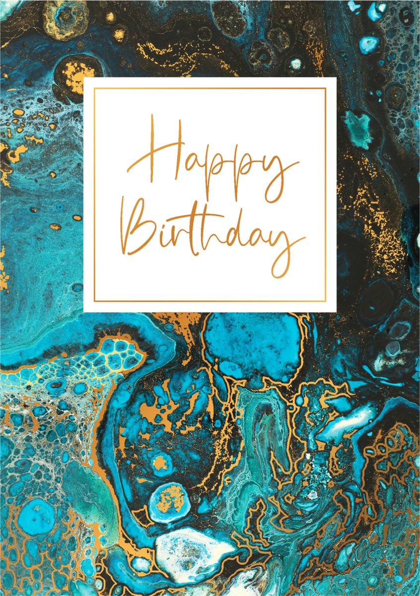 Felicitare - Gold Rush - Happy Birthday | Artige