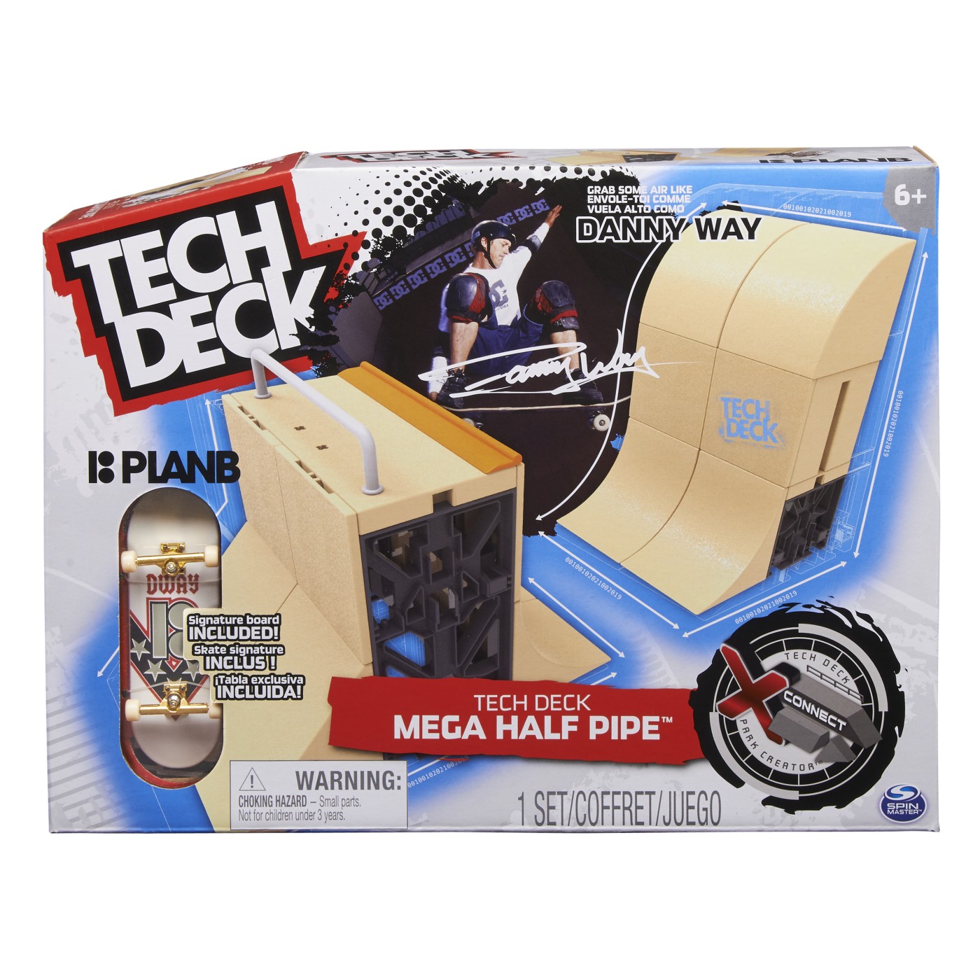 Set de joaca - Tech Deck - Mega Half Pipe | Spin Master
