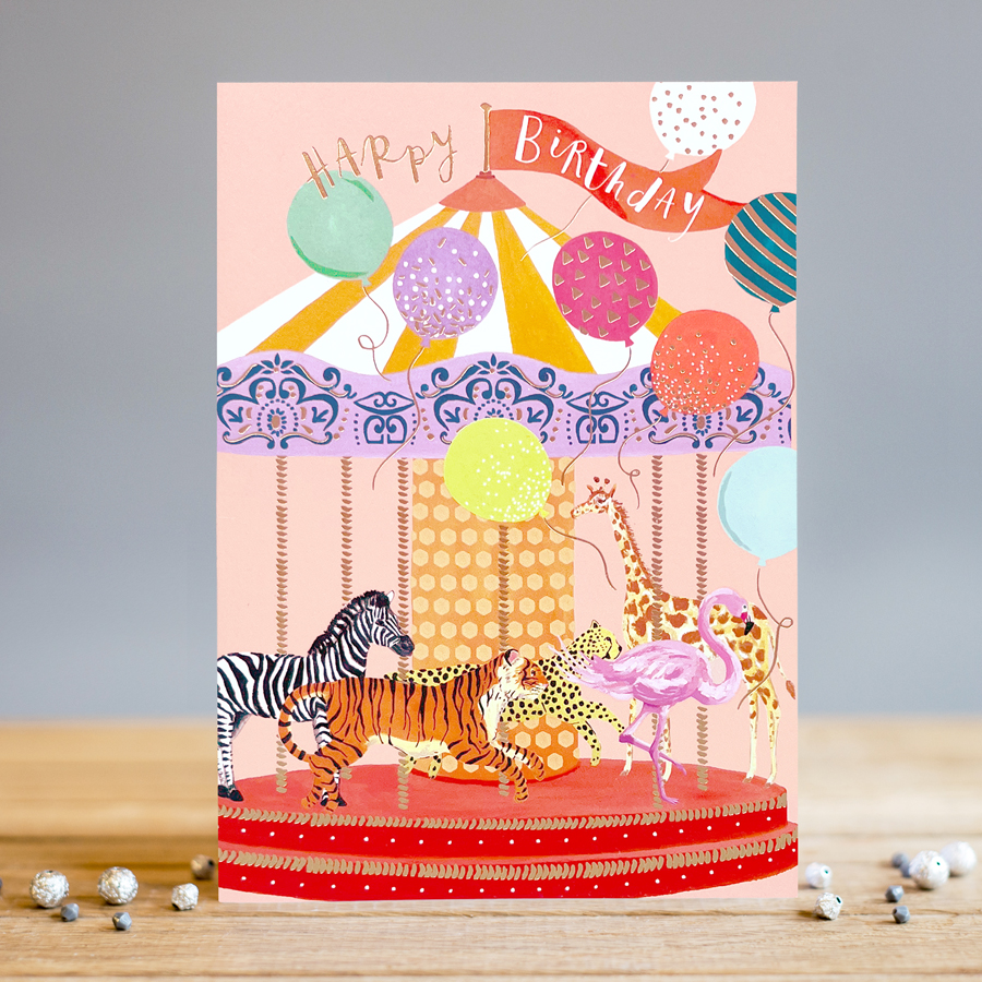 Felicitare - Carousel | Louise Tiler Designs