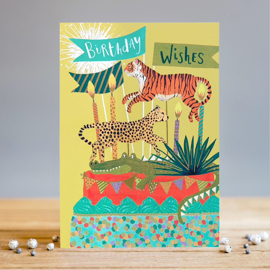 Felicitare - Jungle Cake | Louise Tiler Designs