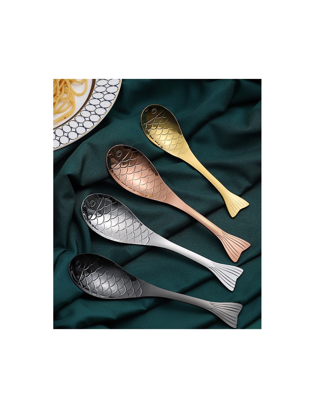 Set 4 lingurite - Ocean Spoons | Winkee