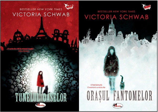 Pachet 9: Orasul fantomelor + Tunelul oaselor | V.E. Schwab