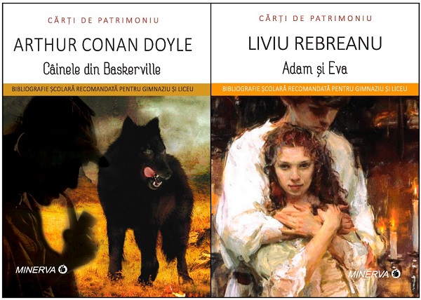 Pachet 4: Cainele din Baskerville + Adam si Eva | Liviu Rebreanu, Arthur Conan Doyle