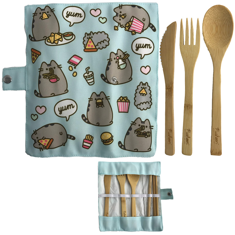 Set 6 tacamuri cu perie - Pusheen - Foodie | Puckator - 5 | YEO