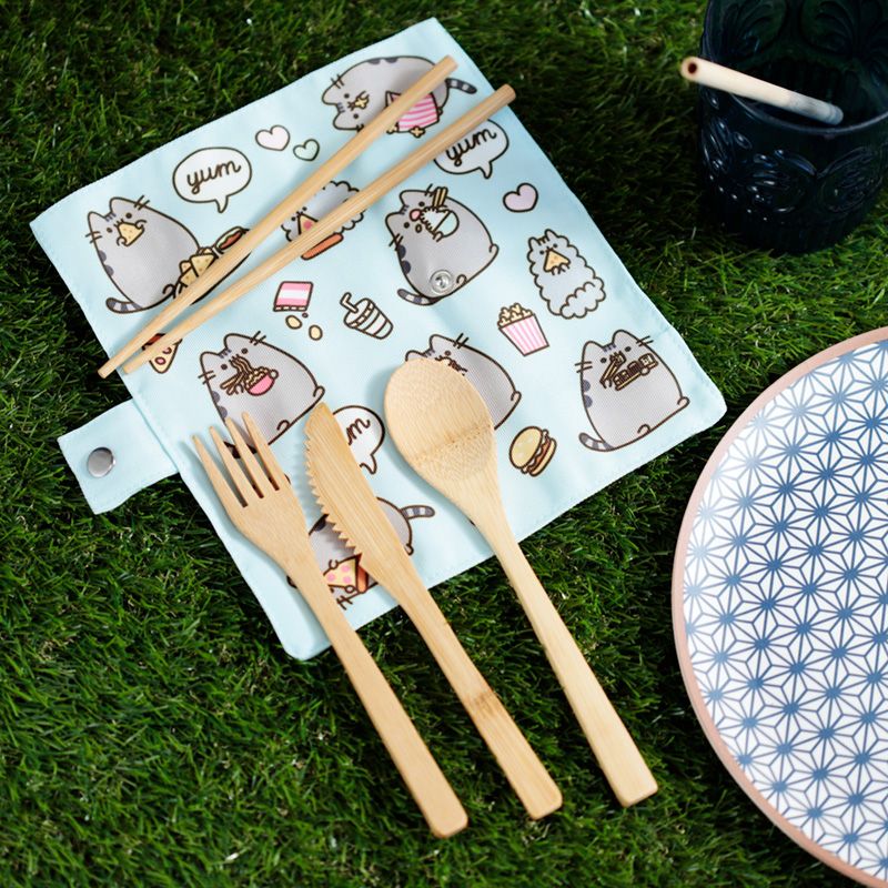 Set 6 tacamuri cu perie - Pusheen - Foodie | Puckator - 4 | YEO