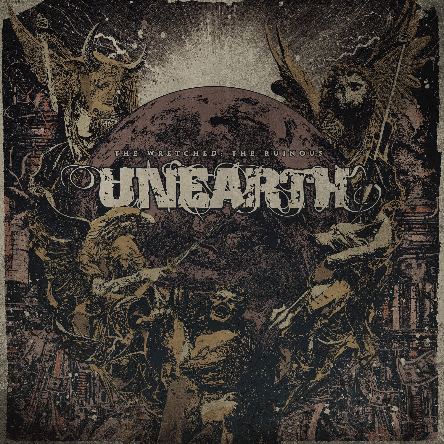 Wretched; The Ruinous - Transparent Red Vinyl | Unearth
