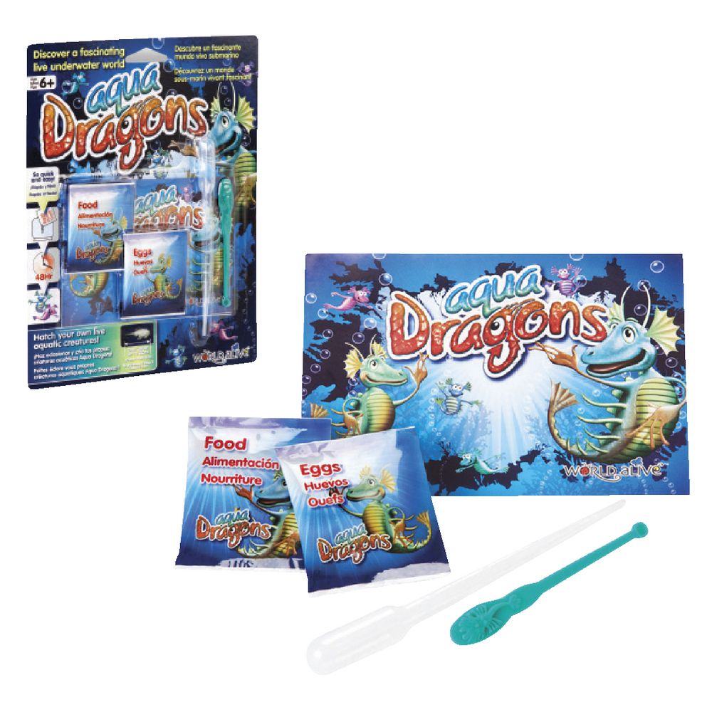 Set educativ - Aqua Dragons - Kit reumplere | World Alive