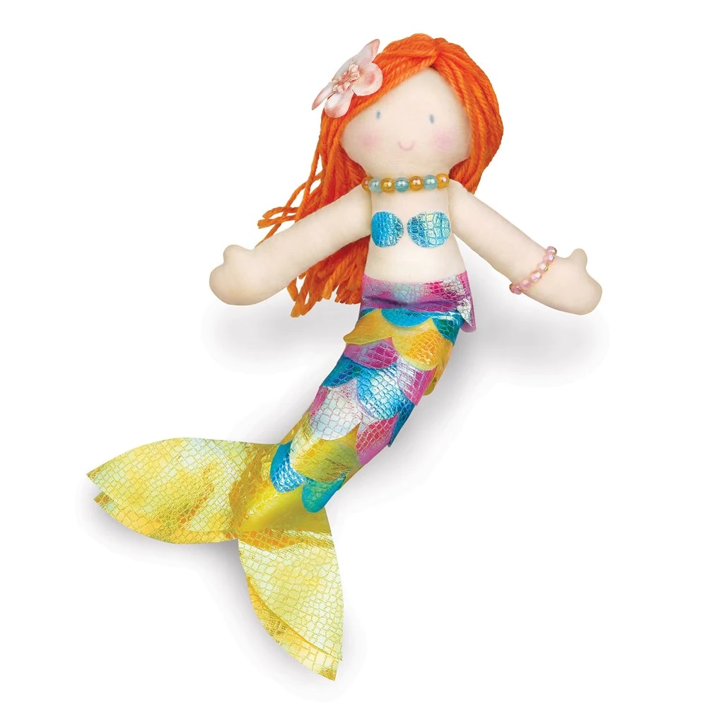 Kit creativ - Realizeaza propria papusa - Sirena | 4M - 1 | YEO